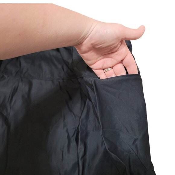 NEW Miraclesuit Tummy‎ Control Black Fit & Flare Flair Swim Skirt Pocket Size 14 - Picture 7 of 13